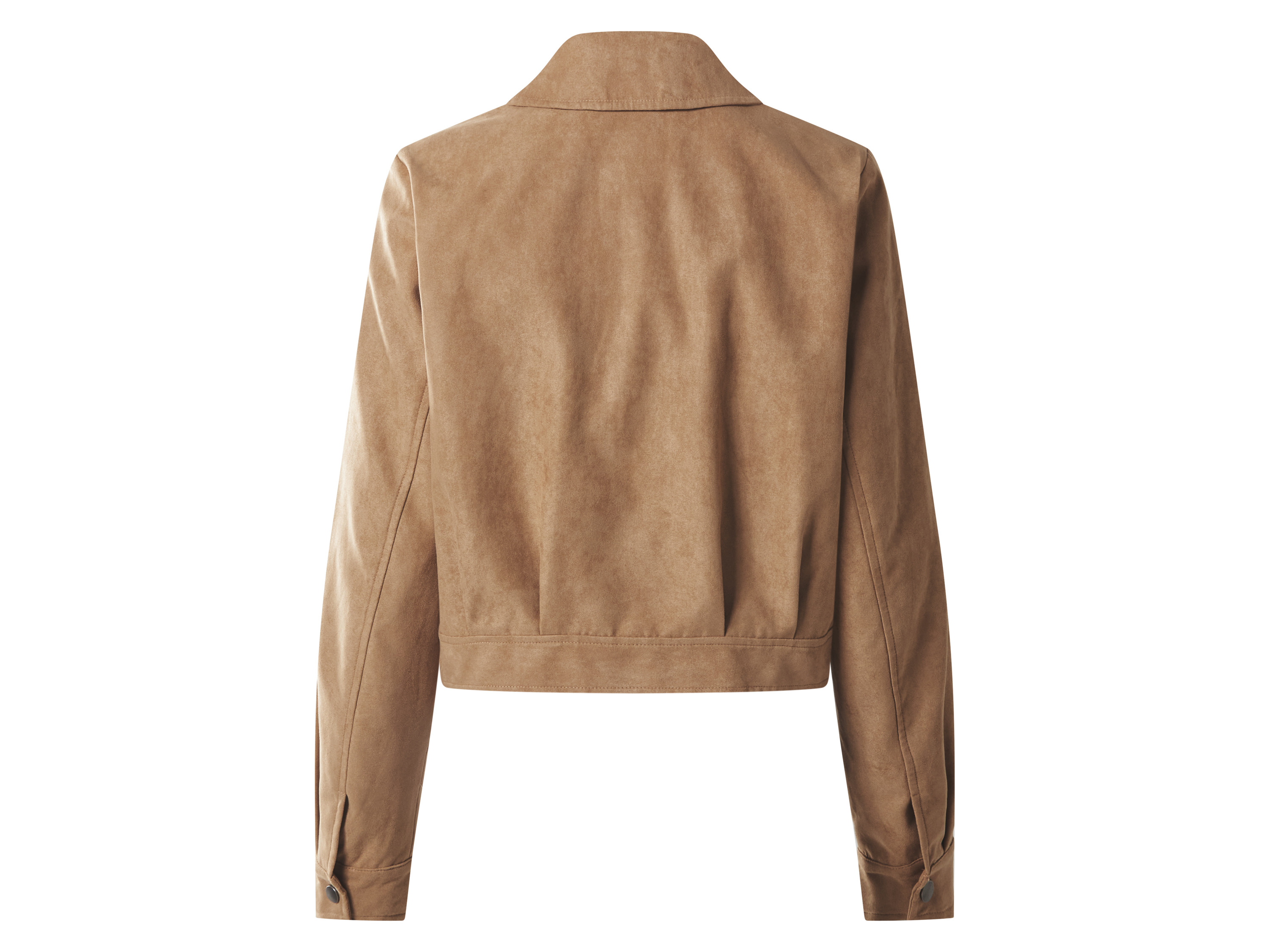 Thumbnail - esmara® Damen Jacke Velours (Braun, M(40/42))