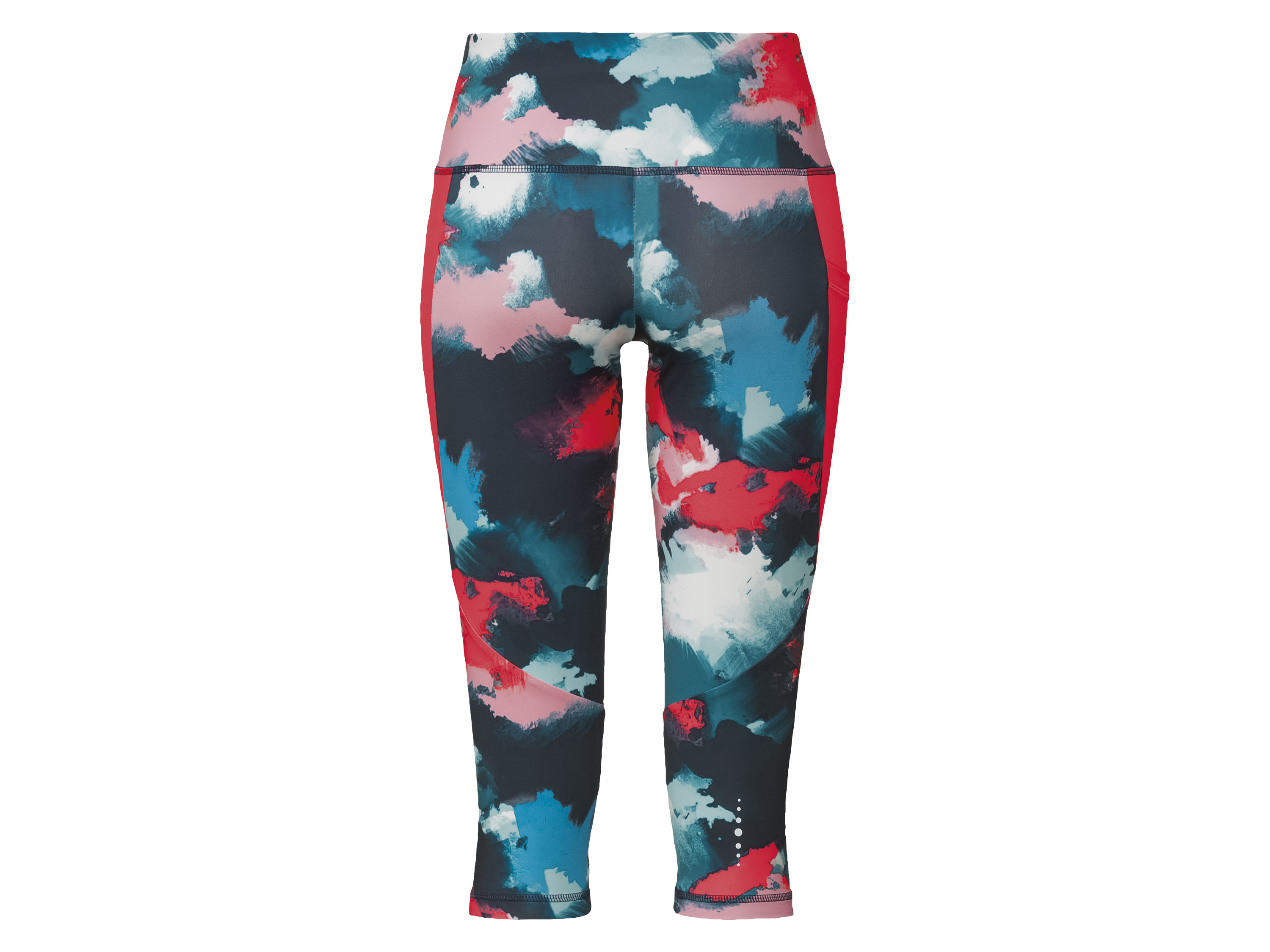 Thumbnail - CRIVIT Damen Funktionscapri Laufen (Bunt, XS(32/34))