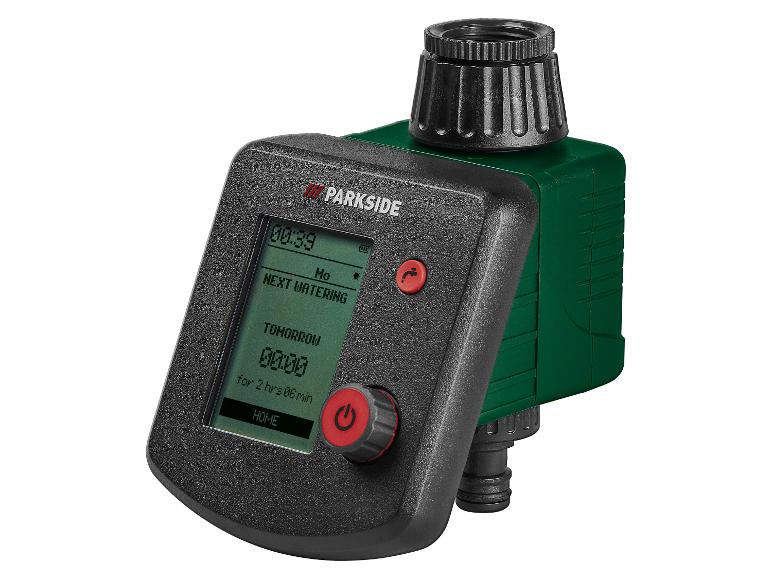 PARKSIDE Bewässerungstimer mit Display und Drehknopf