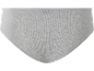 Grauer gerippter Slip