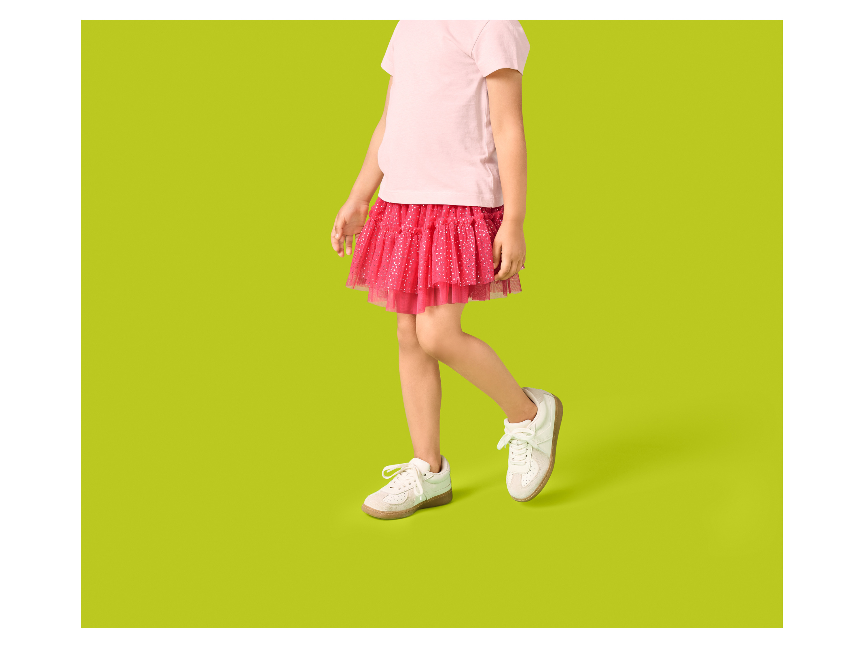 LUPILU® Kinder Tüllrock mit Shorts (Pink, 98/104) – Bild 2 von 4