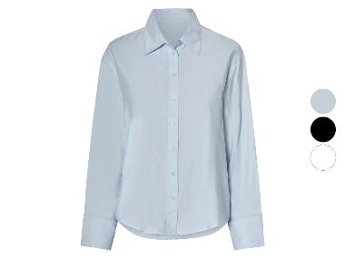 esmara® Damen Bluse, mit überschnittenen Schultern