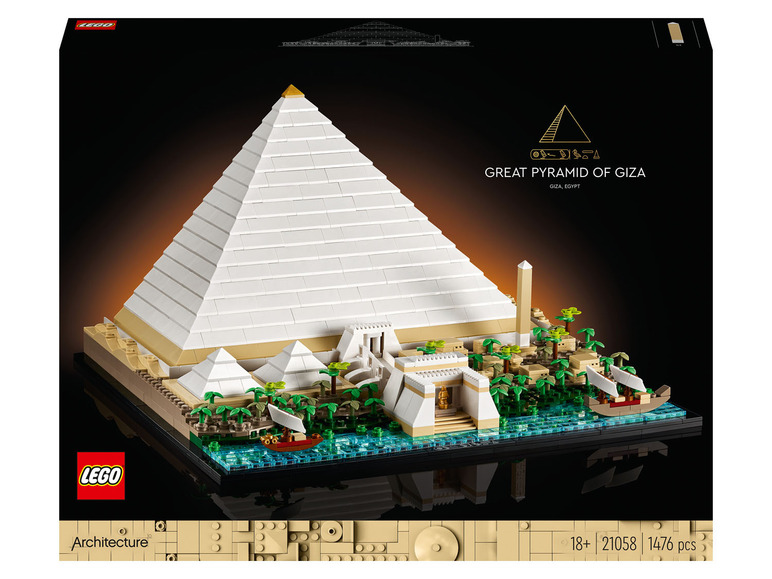 Gehe zu Vollbildansicht: LEGO® Architecture 21058 »Cheops-Pyramide« - Bild 1