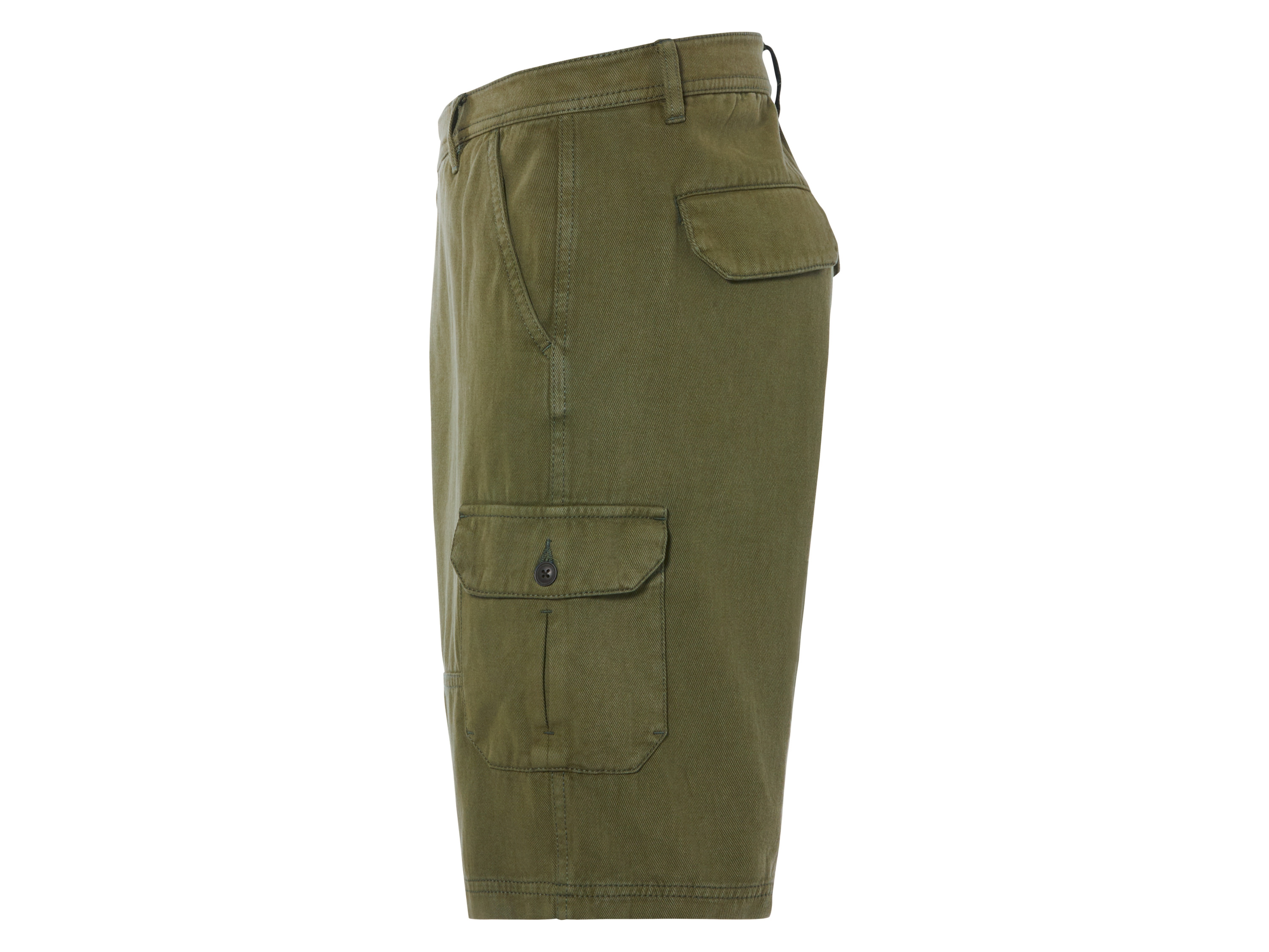 Thumbnail - LIVERGY® Herren Cargo Bermuda (olive, 48)