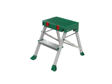 PARKSIDE® Werkstatthocker mit Werkzeugaufbewahrung, 2-stufig