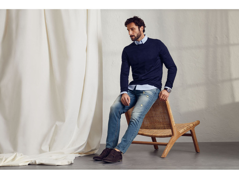 Gehe zu Vollbildansicht: LIVERGY® Herren Jeans, Slim Fit, im 5-Pocket-Style - Bild 20
