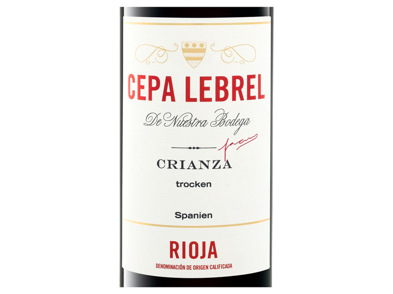 Gehe zu Vollbildansicht: Cepa Lebrel Rioja Crianza DOCa trocken, Rotwein 2019 - Bild 4