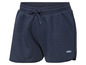 Dunkelblaue Umbro Sport Shorts mit Kordelzug.