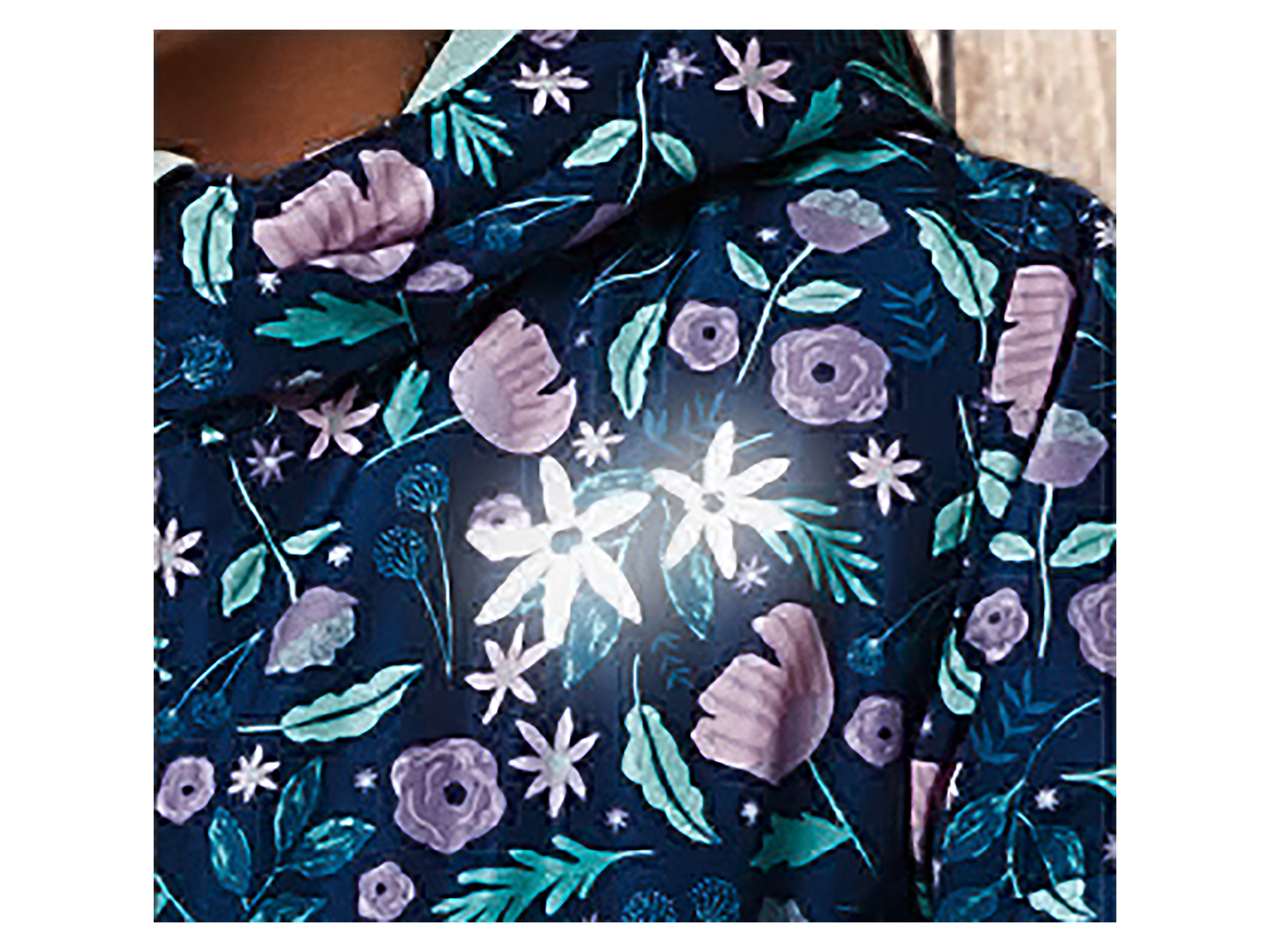 Thumbnail - lupilu® Baby Kleinkinder Jungen Schneeoverall (gemustert Blumen, 86)