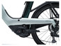 Nahaufnahme eines Vast E/1 E-Bikes mit Bosch Performance Speed Motor.