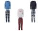 ESMARA MEN Herren-Pyjama in drei verschiedenen Farbkombinationen.