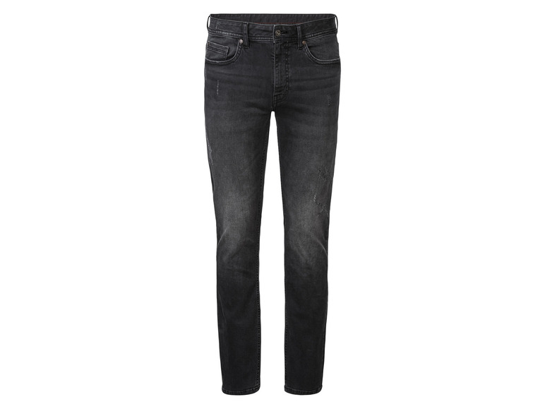 Gehe zu Vollbildansicht: LIVERGY® Herren Jeans, Slim Fit, normale Leibhöhe - Bild 4