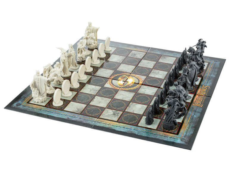 Gehe zu Vollbildansicht: The Noble Collection Schachspiel, klappbares Brett - Bild 17