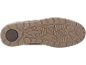 Nahaufnahme einer Schuhsohle mit strukturiertem Muster und Größenangaben (US 8, UK 7.5, EUR 41).
