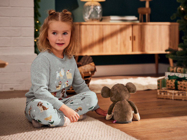 Gehe zu Vollbildansicht: lupilu® Kleinkinder Sweatanzug, 2-tlg. mit Weihnachtsmotiv - Bild 5