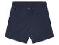 Dunkelblaue Shorts mit elastischem Bund.