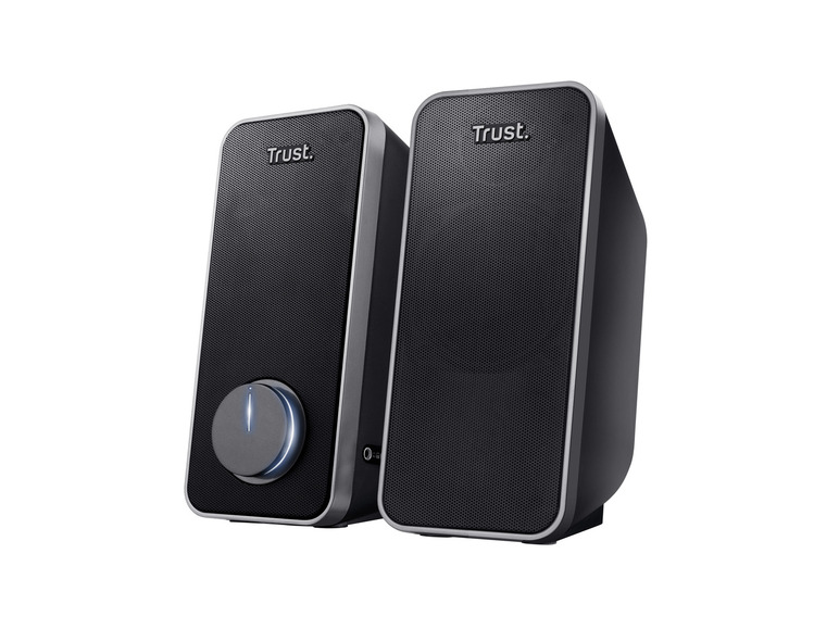 Gehe zu Vollbildansicht: Trust Lautsprecherset »Arys 2.0«, schwarz, mit USB-Anschluss - Bild 1