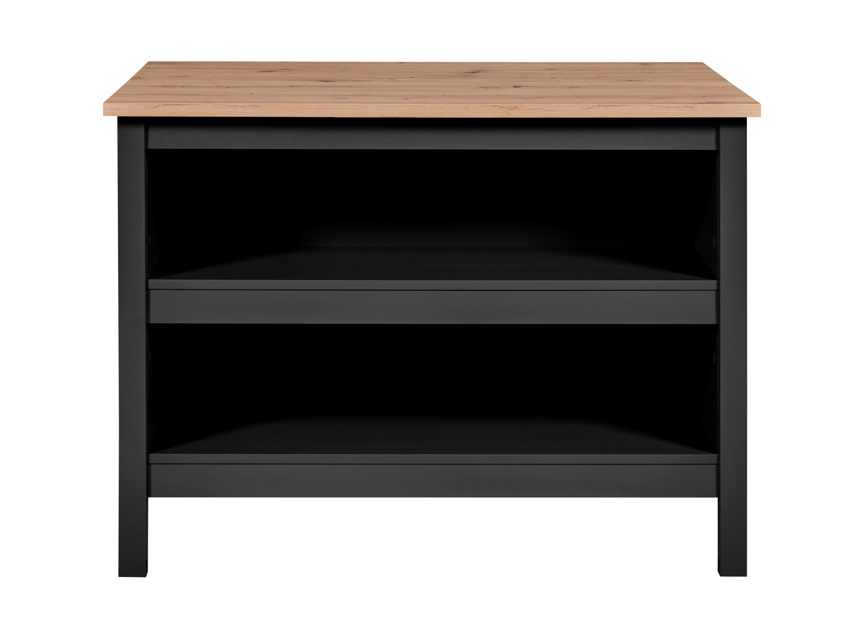 Thumbnail - Inter Link Kücheninsel (Helina, Schw./Eiche Artis.)