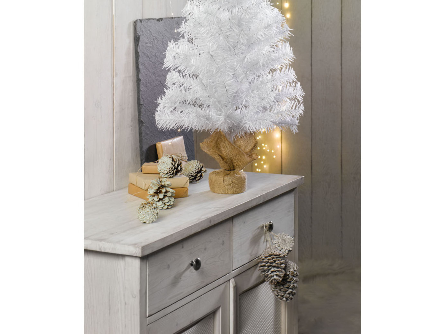 ᐉ LIVARNO home Künstlicher Weihnachtsbaum, im Jutebeutel / DE / Price