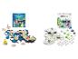Zwei GraviTrax-Sets: ein Junior Ocean Starter-Set und ein GraviTrax Focus-Set.