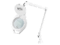 Weiße LED-Lupenleuchte mit verstellbarem Arm, 6.3W, hergestellt 04/2024.