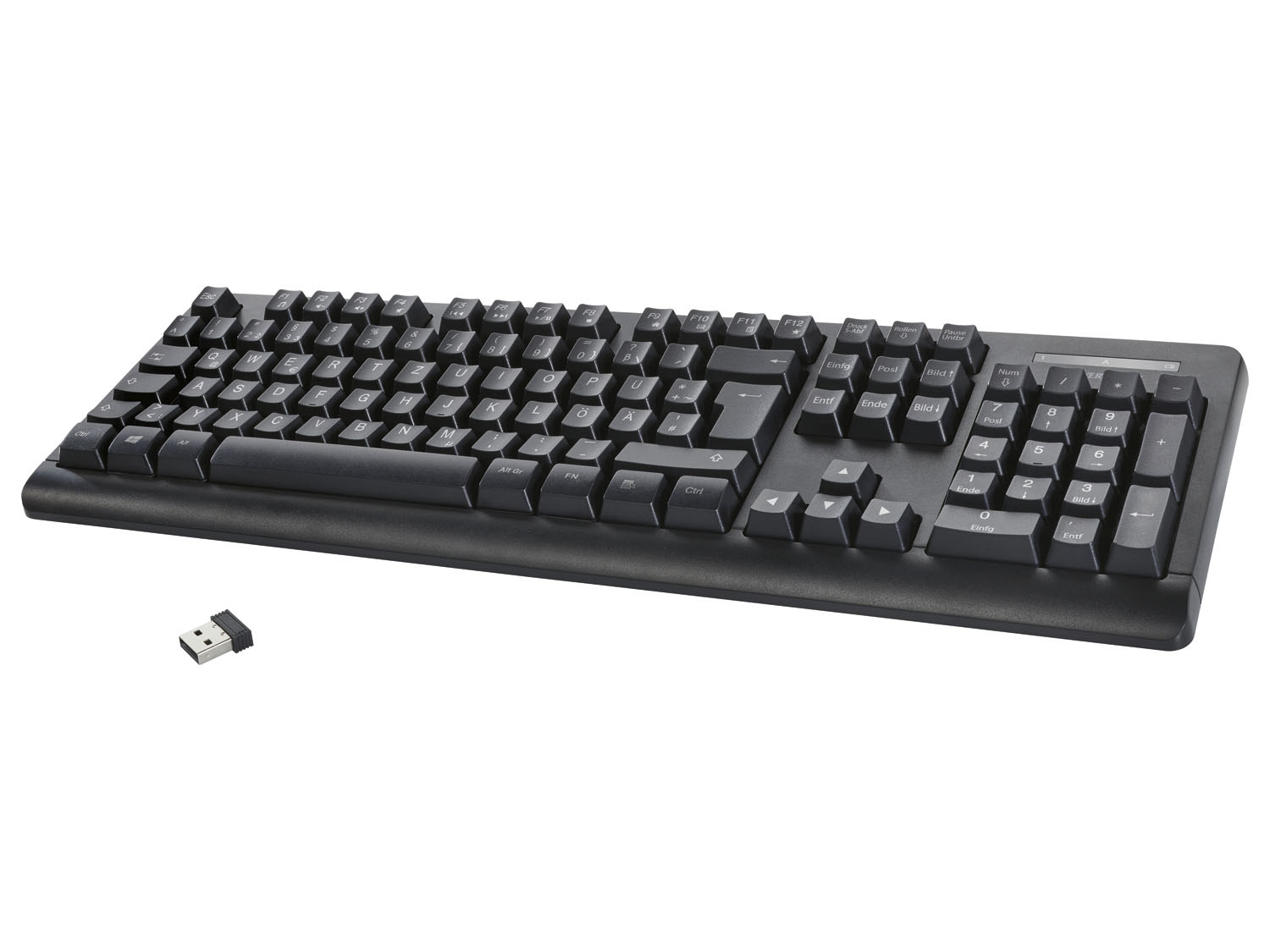 SILVERCREST® Tastatur, kabellos, mit USB-Nano-Empfänger