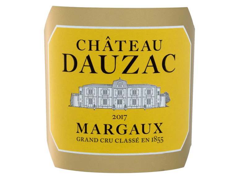 Château Dauzac Margaux 5éme Grand AOC Cru 2017 Classé trocken, Rotwein
