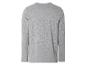 Ein graues, langärmliges T-Shirt für Herren.