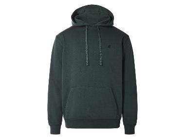 Sweat à Capuche Zippé Livergy Homme Jaune Taille L - Style Gilet Vintage