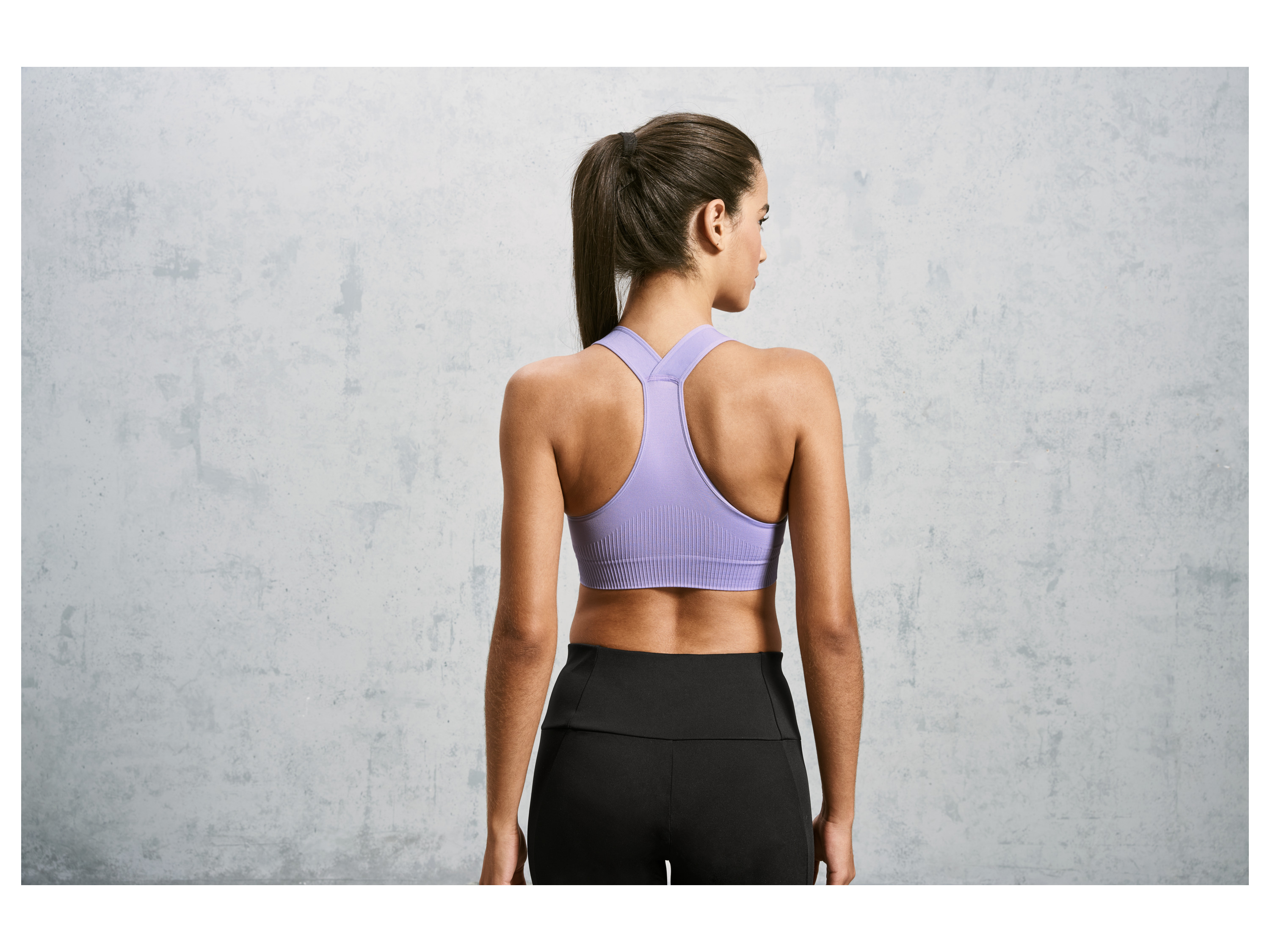 Thumbnail - CRIVIT Damen Sport Bustier High Level (Lila, XL(48/50))