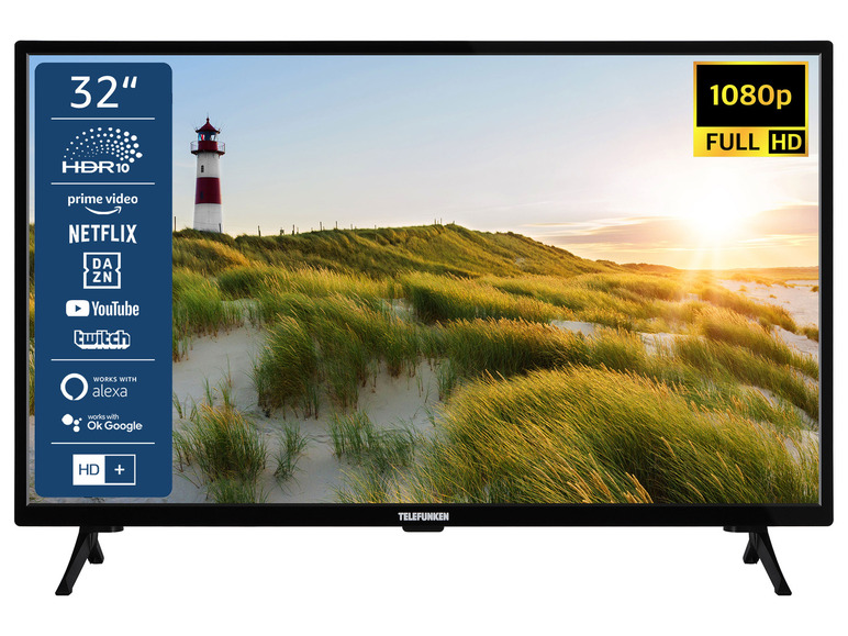 Gehe zu Vollbildansicht: TELEFUNKEN Fernseher »XFSN550S« Full HD Smart TV - Bild 2