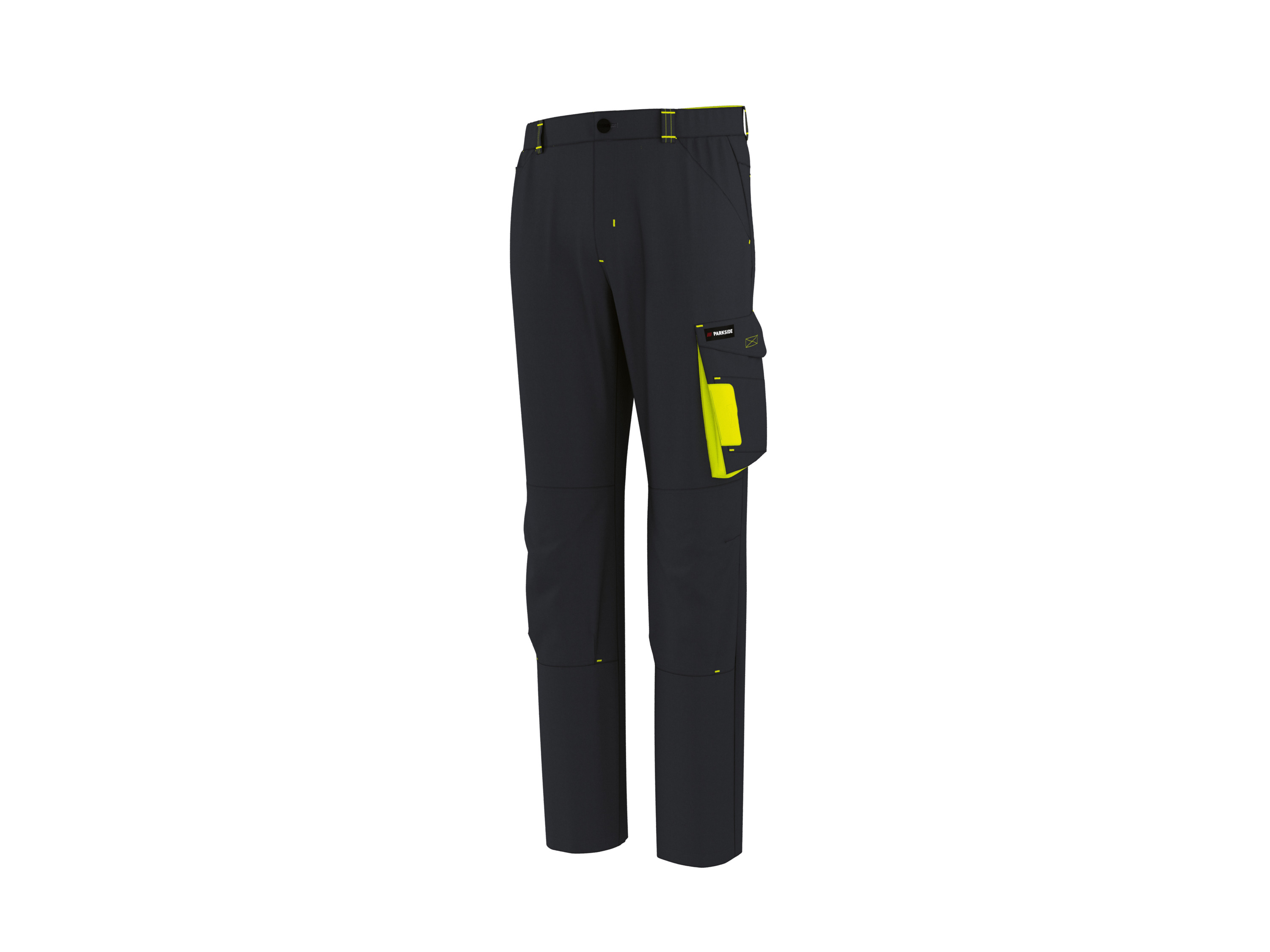 PARKSIDE® Herren Arbeitsbundhose (Schwarz, 54)