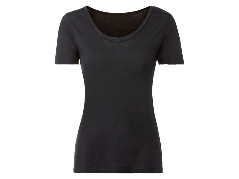 Gehe zu Vollbildansicht: esmara® Damen Merino-Thermo-Unterhemd, feuchtigskeitsregulierend - Bild 1