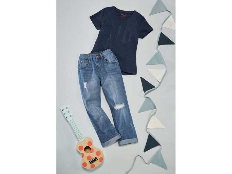 Gehe zu Vollbildansicht: PEPPERTS® Mädchen Jeans, Mom Fit, im 5-Pocket-Style - Bild 6