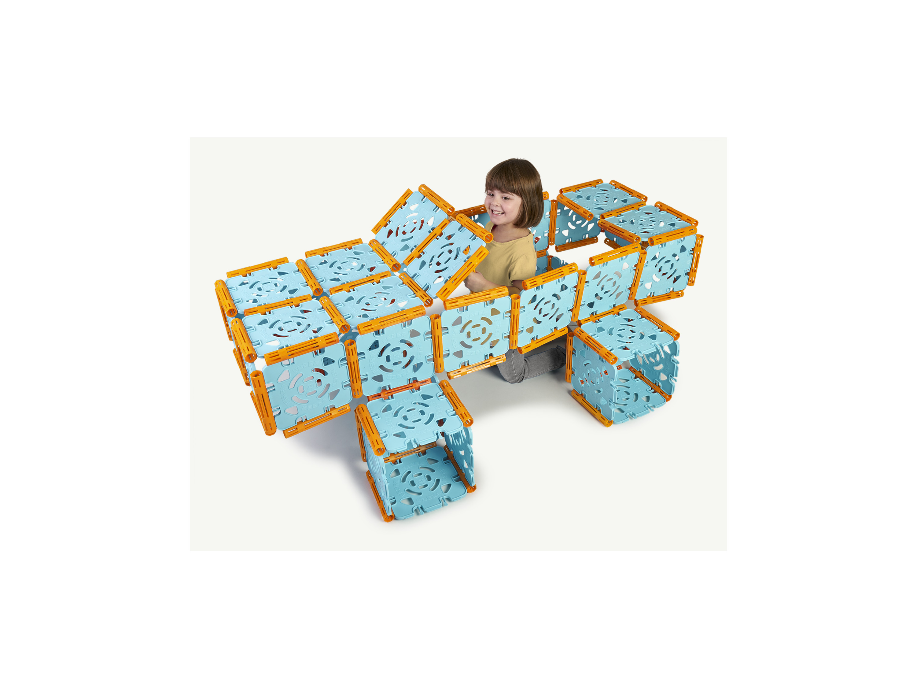 Thumbnail - FEBER Spielhaus »Build on«, Bauspielzeug mit vielen Gestaltungsmöglichkeiten