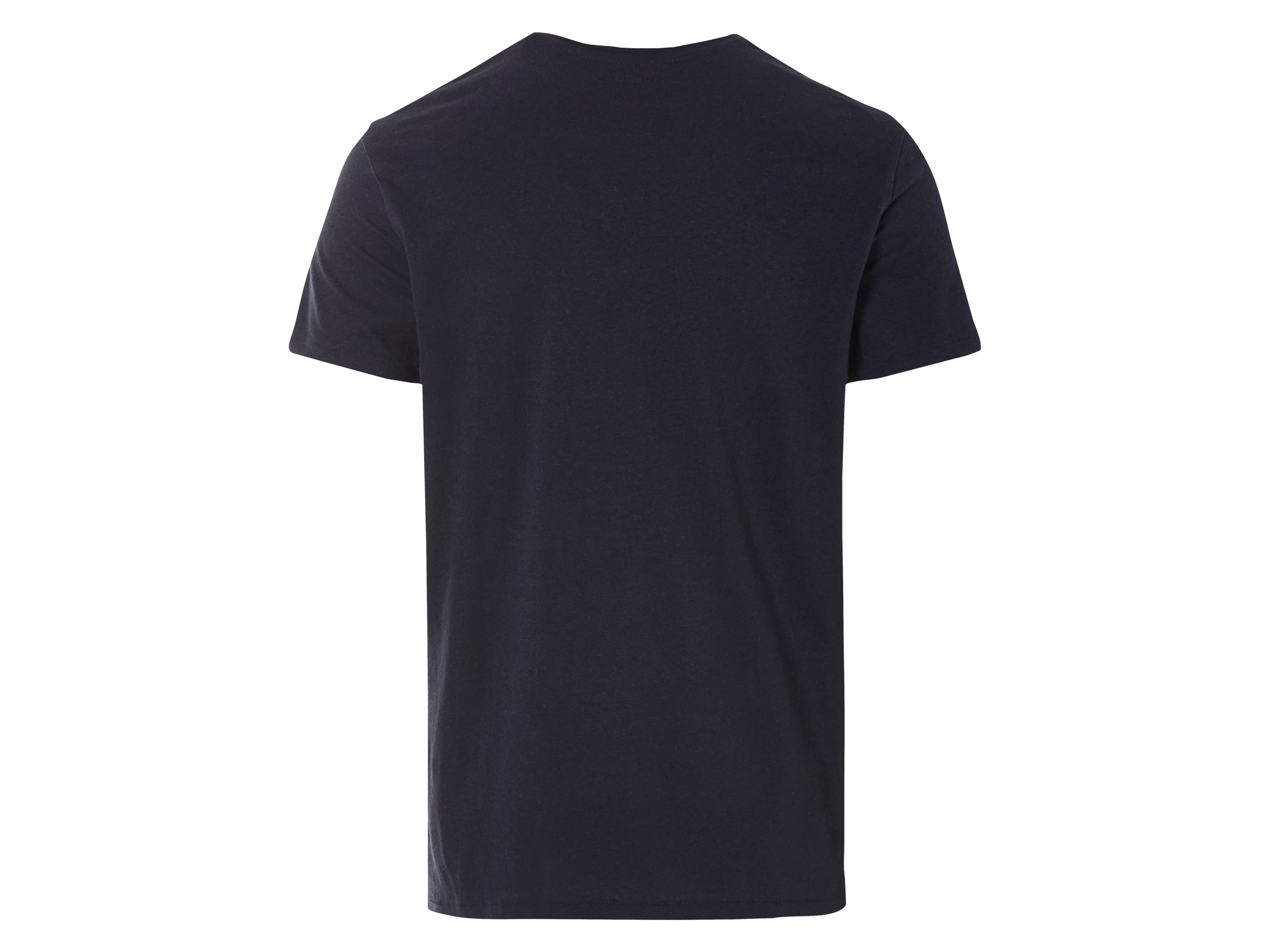 Thumbnail - LIVERGY® Herren T-Shirt mit Leinen (Navy, XL(56/58))""