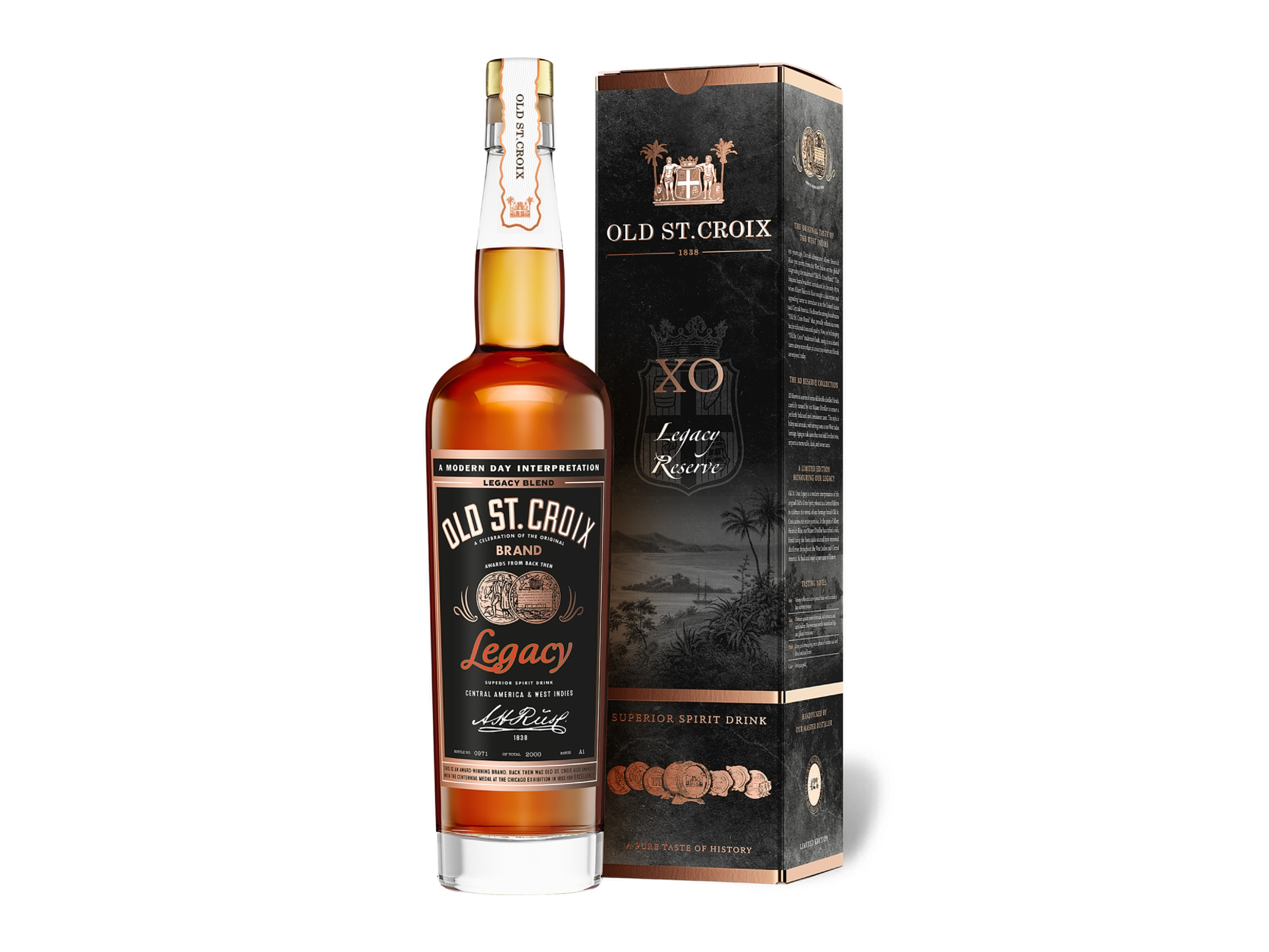 OLD ST. CROIX XO Legacy Reserve 42% Vol