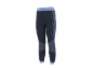 Damen-Sportleggings mit hoher Taille und gemusterten Einsätzen.