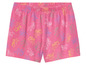 Rosa Shorts mit Pferde-Print.