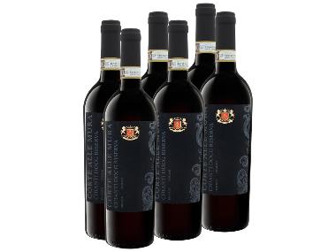 6 x 0,75-l-Flasche Weinpaket CORTE ALLE MURA Chianti Riserva DOCG trocken, Rotwein