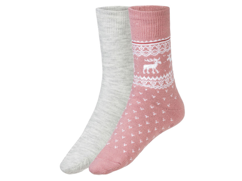 Gehe zu Vollbildansicht: esmara Damen Thermo Socken, 2 Paar, weich und wärmend - Bild 2
