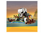 LEGO Piraten-Set mit einer Totenkopf-Insel und Booten.