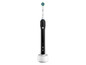 Eine Oral-B elektrische Zahnbürste mit Ladestation.