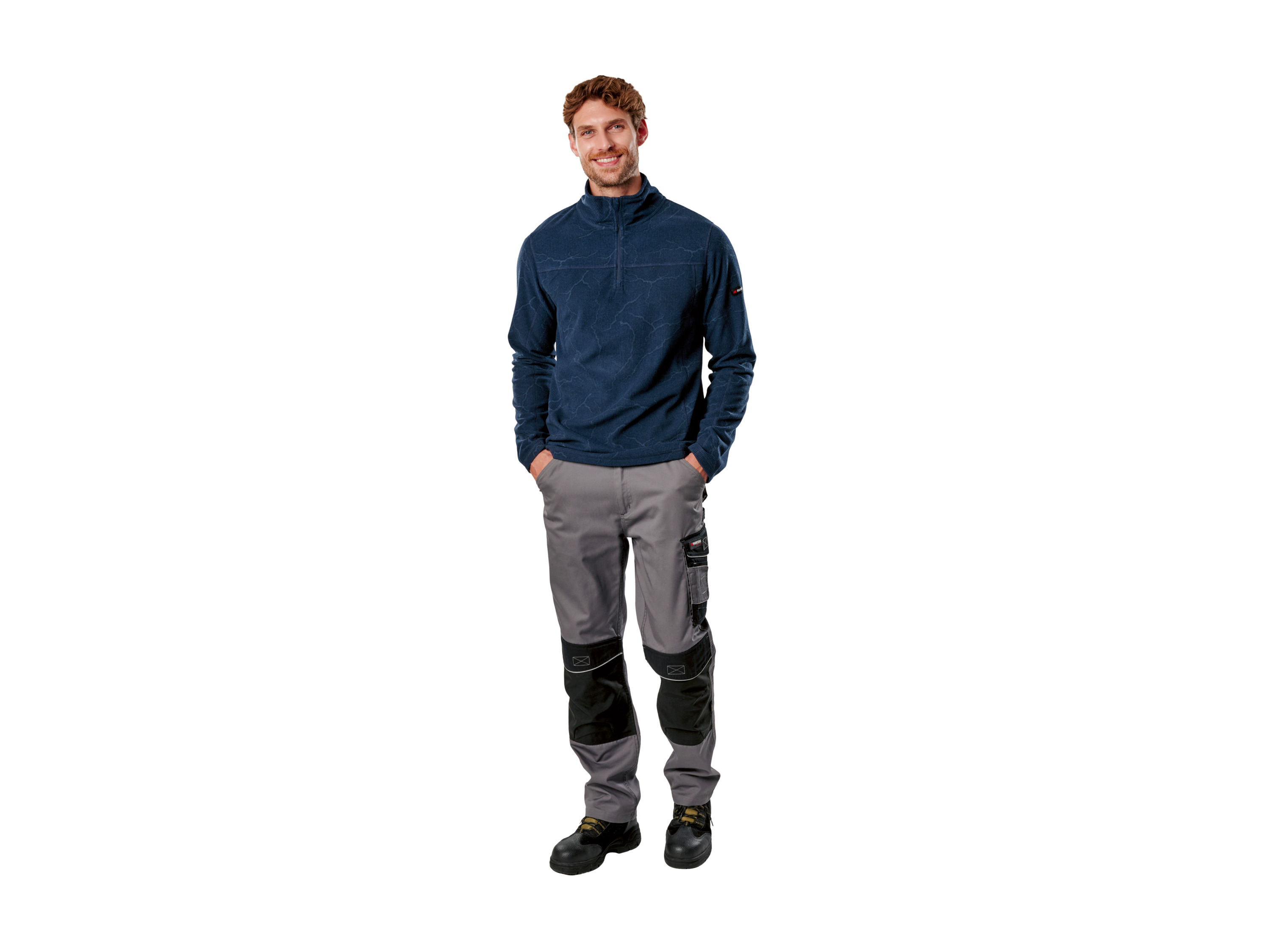 PARKSIDE® Herren Fleece Troyer (Gemustert, L (52/54)) – Bild 2 von 3