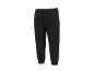 Schwarze Damen-Jogginghose mit Kordelzug.