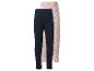 Zwei Kinderleggings: dunkelblau und rosa mit Herzen