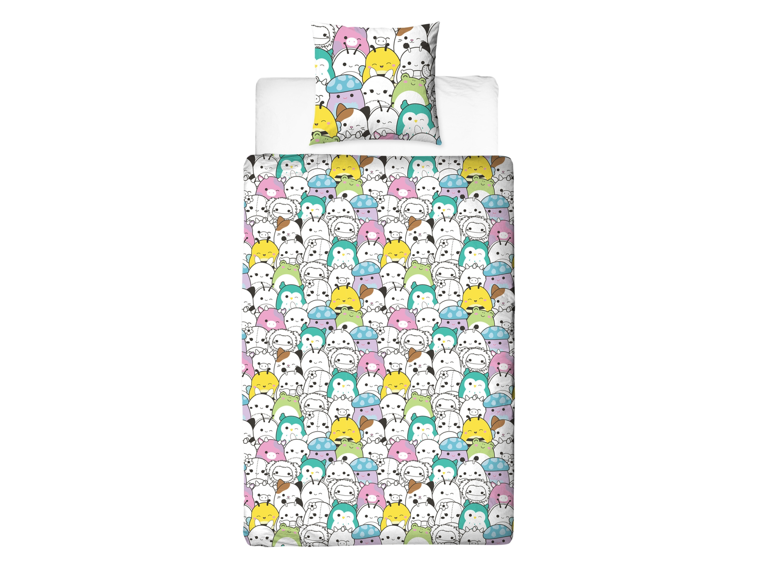 Thumbnail - Wendebettwäsche, 135 x 200 cm (Squishmallows)