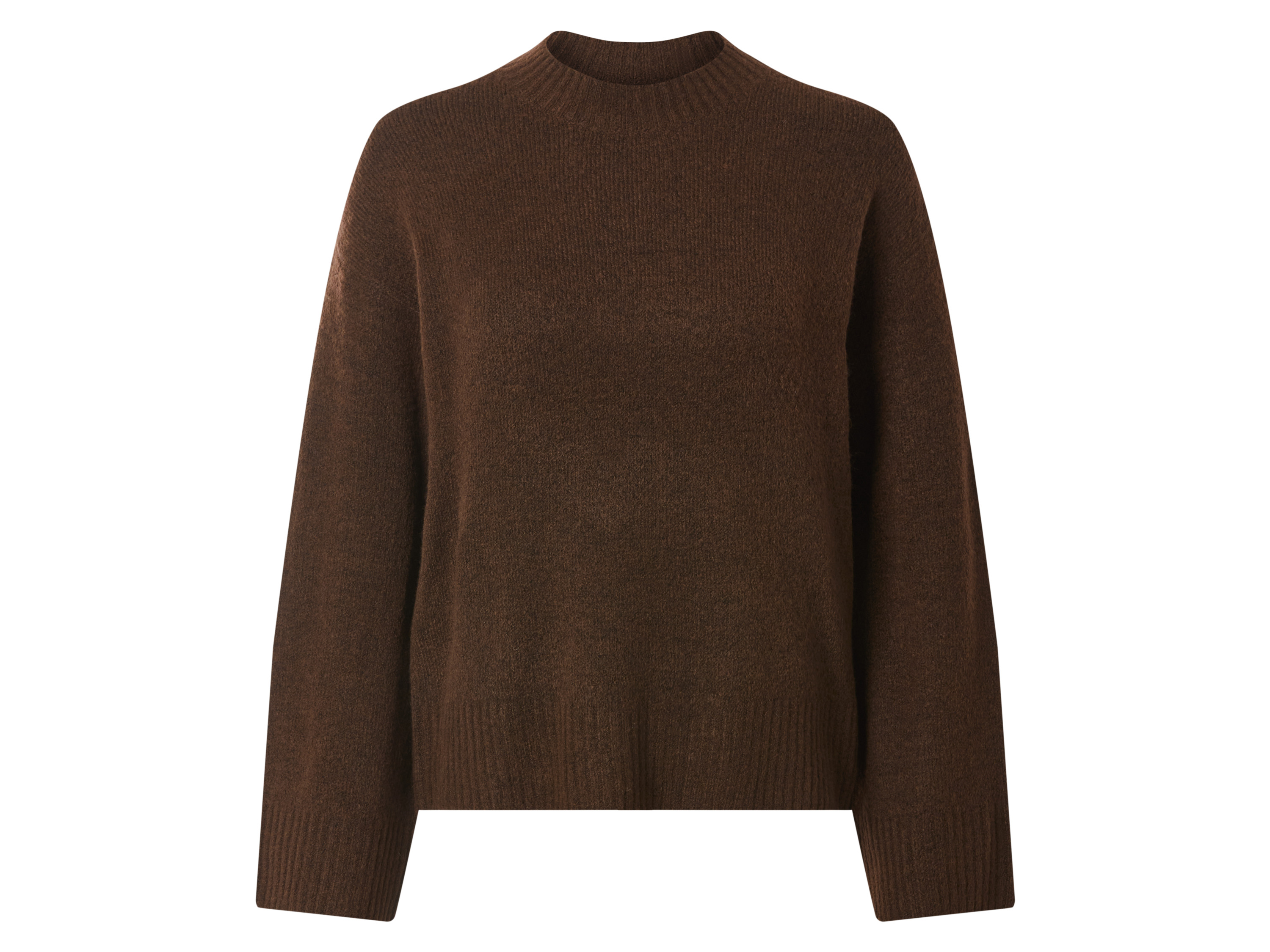 ESMARA® Damen Strickpullover (Braun, L(44/46))""