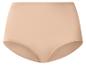 Beigefarbener Damen-Slip mit hoher Taille