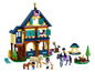 LEGO Friends Pferdestall mit Pferden, Figuren und Zubehör.